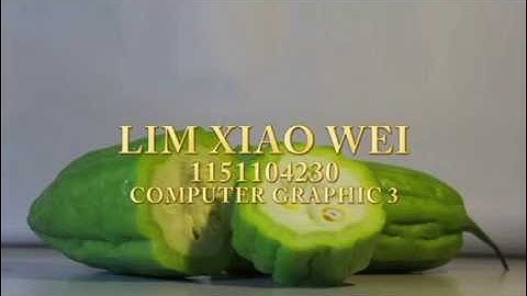 Computer Graphics 3 Assignment -Time lapse