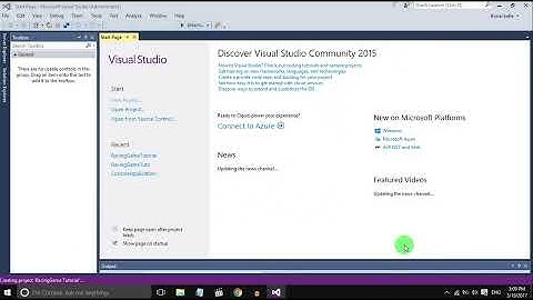 1 Intro and Create Project | Racing Game | Visual Studio | Beginners Full Tutorial HD