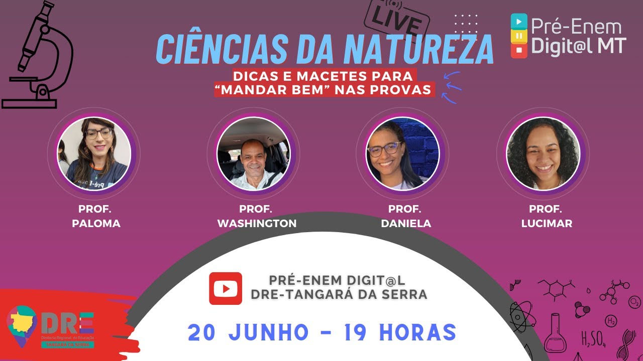 AULA 11 PRÉ-ENEM DIGIT@L 2024 - CIÊNCIAS DA NATUREZA - YouTube