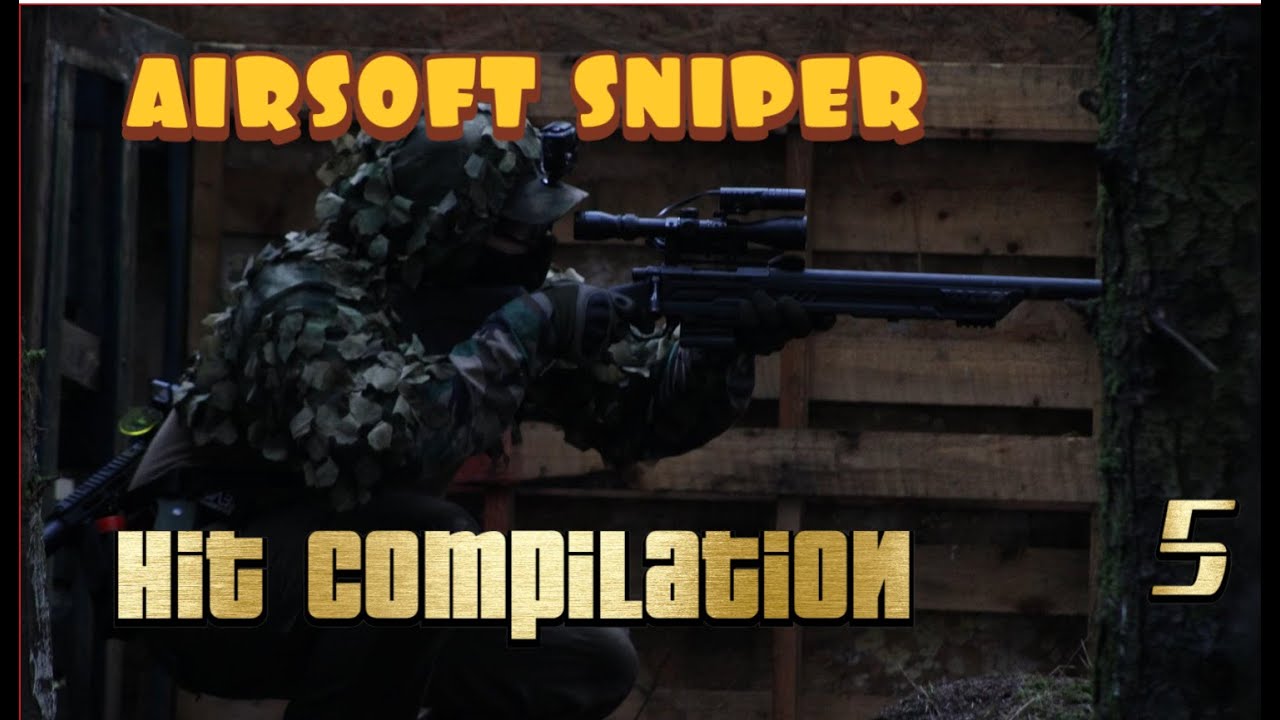 Airsoft sniper hit compilation 5 - YouTube