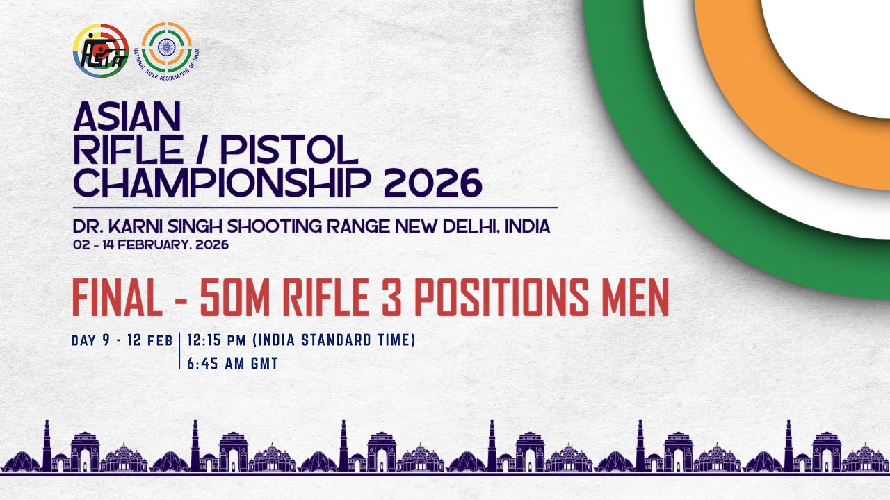 Final - 50m Rifle 3 Positions Men - YouTube