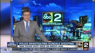 Man shot Monday in Dundalk