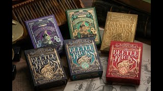Beetle Backs Playing Cards - Crimson Edition – Rare Playing Cards
