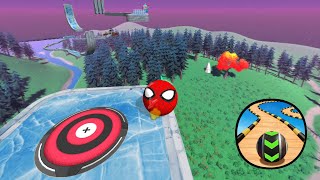 Sky Rolling Balls 3D Gameplay 💥 Naftrix Gaming Game 288 Android iOS  screenshot 4