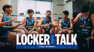【LOCKER ROOM TALK】撮影の待ち時間、選手たちは何を話している？