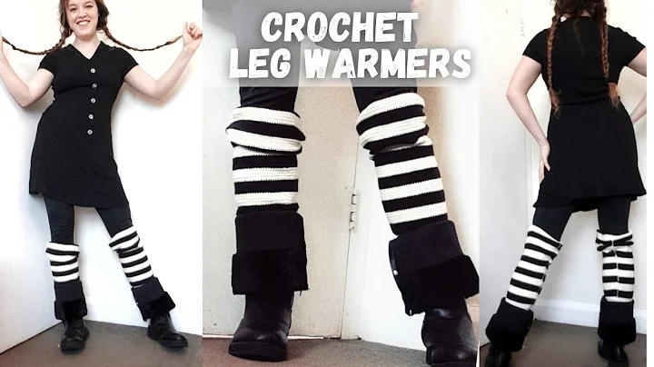 Easy DIY Crochet Tutorial for Witchy Leg Warmers!