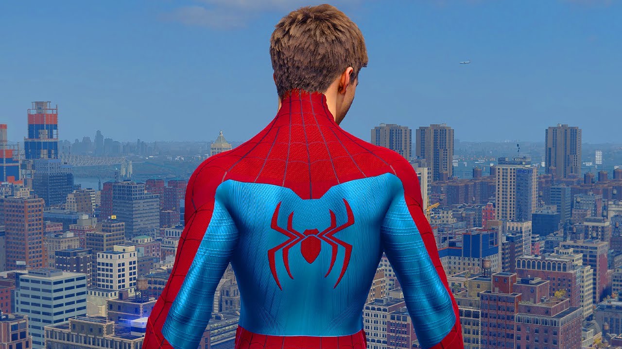 Marvel s Spider Man PC No Way Home UNMASKED Ending Suit Is AMAZING Marvel s spider man pc no way home unmasked ending suit is amazing