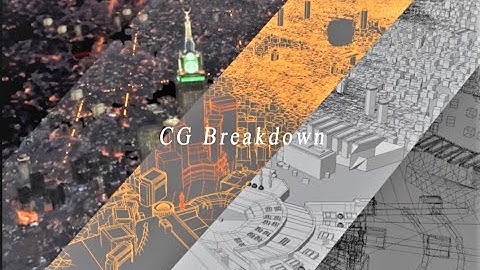 Modeling of 3D Masjid al-Haram | Mecca | time-lapse | blender 2.8