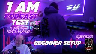 Building My Podcast Setup… But The Audio Is A Disaster (Fixing It Live)