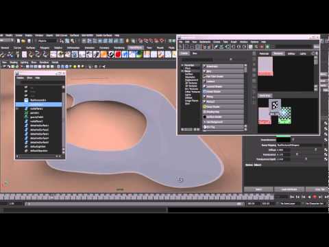 Maya Ripple Simulation - Test 6