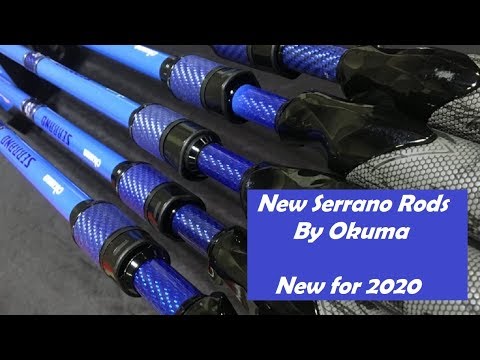 Okuma Serrano Bass Rods - New 2020 