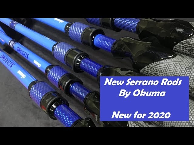 New for 2020- Okuma Serrano Bass Rods 