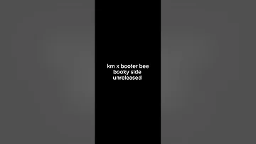 unreleased KM x Booter Bee - Booky Side