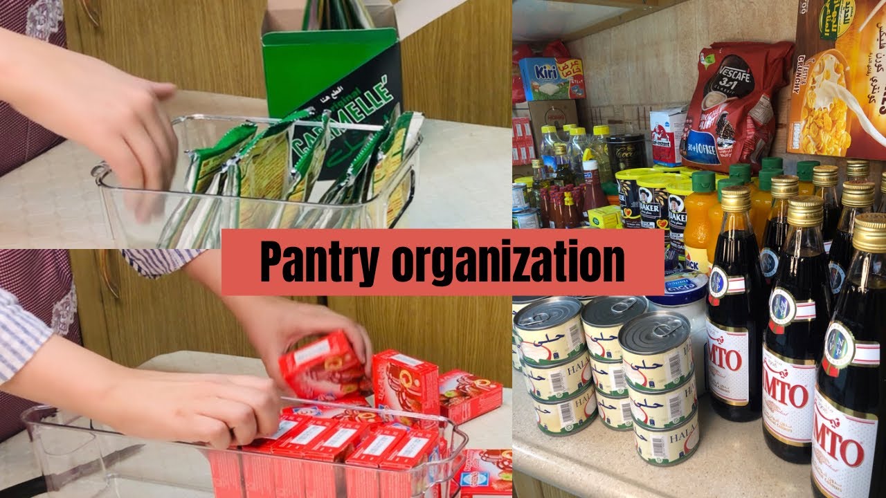 ترتيب مقاضي رمضان 🌙| pantry orgnization