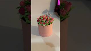 Last Minute DIY Valentine's Gift 🌹✨ | Easy Paper Craft #diy #craft