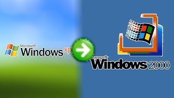 Windows XP transformed into Windows 2000