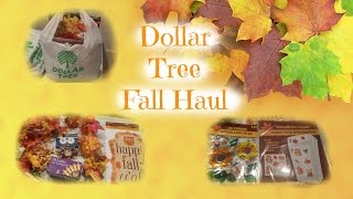 Dollar Tree Fall Haul!