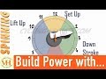 How to build power with spinning