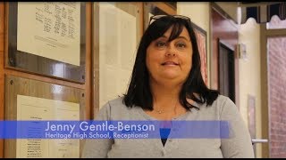 Why I Love Working in RCPS - Jenny Gentle Benson HHS Receptionist