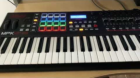 Akai MPK249 chopping samples in MPC Beats