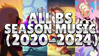 All Brawl Stars Seasons Menu Music Season 1 - Season 25 2020-2024