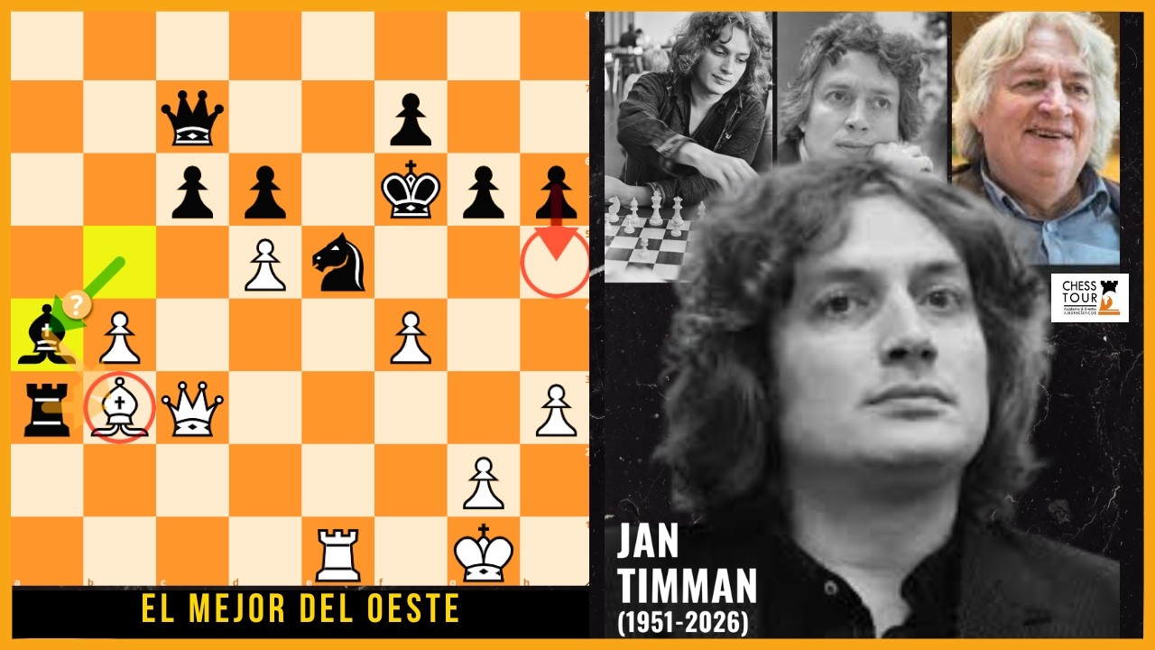 Golpe MAGISTRAL de Timman que DERRIBA al campeón del mundo! 🔥 Timman - Kasparov, 1985