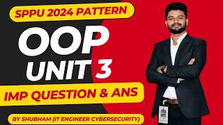 OOP Unit 3 Complete Inheritance & Polymorphism | SPPU 2024 Pattern  Important Questions & Ans #oop