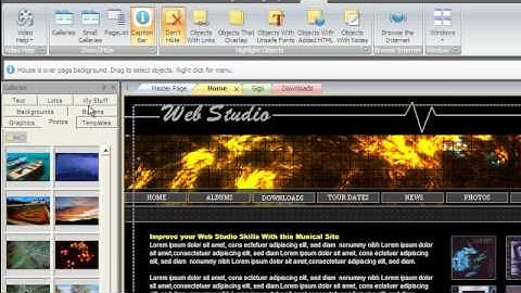 WebstudioTV: View Tab - Show/Hide Group