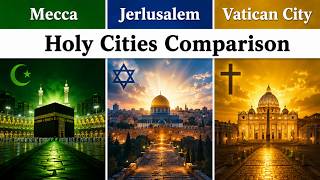 Mecca vs Jerusalem vs Vatican City | Holy Cities Comparison Explained