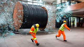 Errores laborales extremos grabados por una cámara