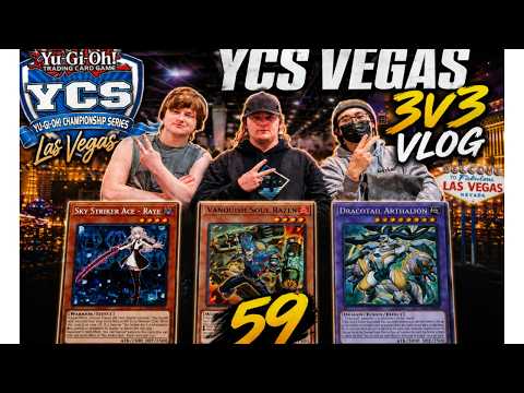 yugioh cards las vegas Yu-Gi-Oh! YCS Las Vegas 2026 3v3 Tournament Vlog (59)