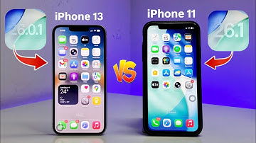 iOS 26.0.2 vs iOS 26.1 Beta 3 IPhone 13 vs iPhone 11 - Speed Test & Performance & Battery