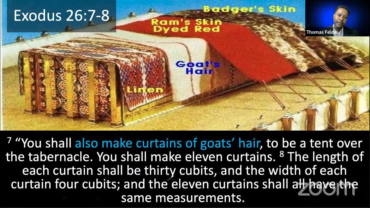 Exodus 26 Coverings and Curtains for the Tabernacle Cover2Cover