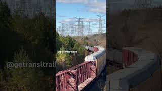 CN M306’s DPU and its detector at Mile 7 York subdivision