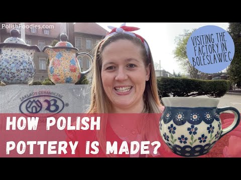 How Polish Pottery Is Made? Visiting Bolesławiec Factory