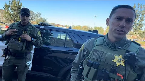 COP gets OWNED after TRESPASS ATTEMPT