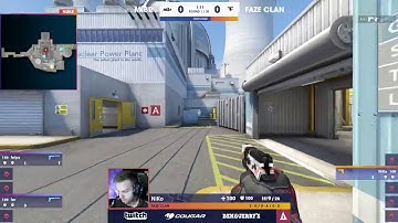 NiKo 1v3 INSANE CLUTCH AGAINST MIBR (NUKE)  | BLAST PRO SERIES 2019