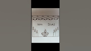 Happy Diwali Dear Friends 🎇🪔#shorts #shortsfeed #youtubeshorts #sketchdrawings #diwalispecial #art