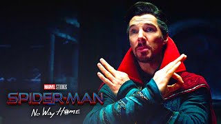 مشهد تعويذة Doctor Strange لنسيان هوية Peter Parker من Spider-Man No Way Home .