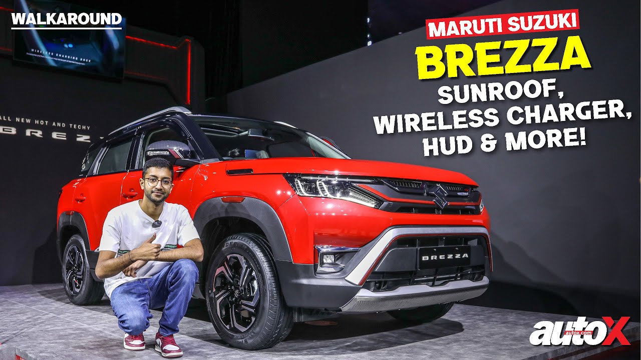 Maruti Suzuki Brezza 2022 - First Look and Walkaround | Compact SUV ...