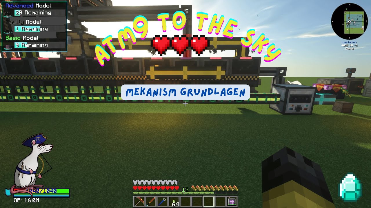 Minecraft ATM9 To The Sky Teil 30 - Mekanism Grundlagen - YouTube