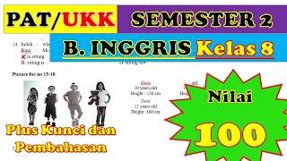 SOAL PAT BAHASA INGGRIS SEMESTER 2 (GENAP) KELAS 8 - PART 1