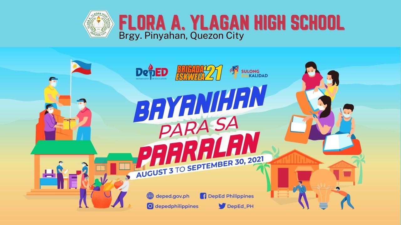 BRIGADA ESKWELA 2021 KICK OFF PROGRAM - YouTube