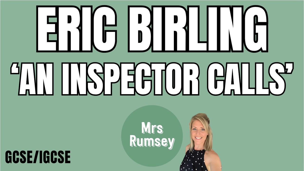 Analysis of Eric in 'An Inspector Calls' - YouTube