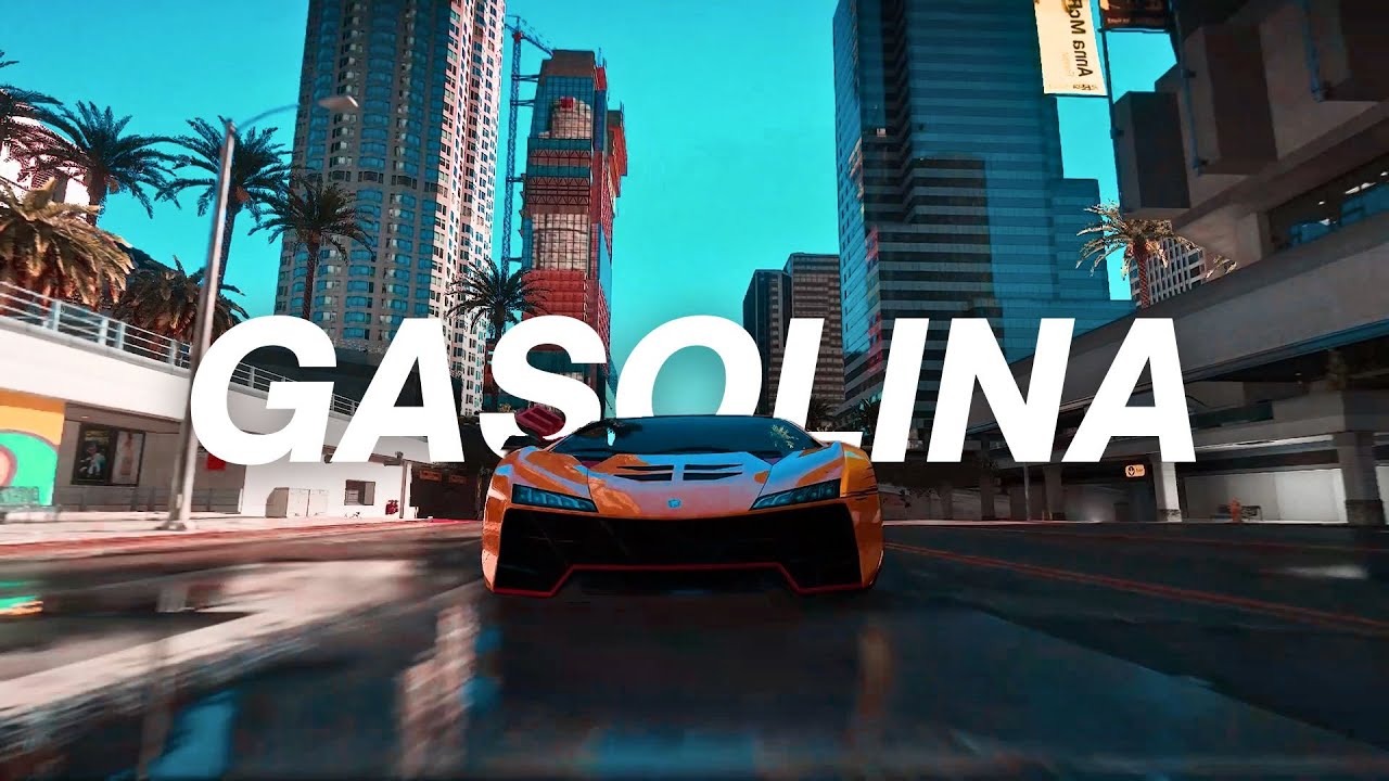 Daddy Yankee - Gasolina (Remix) | GTA V NATURAL VISION ENHANCED 4K