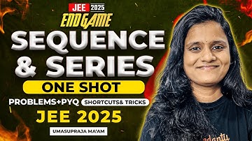 Sequence & Series Class 11 Maths One Shot In తెలుగు | JEE EAPCET Maths | JEE EAPCET 2025