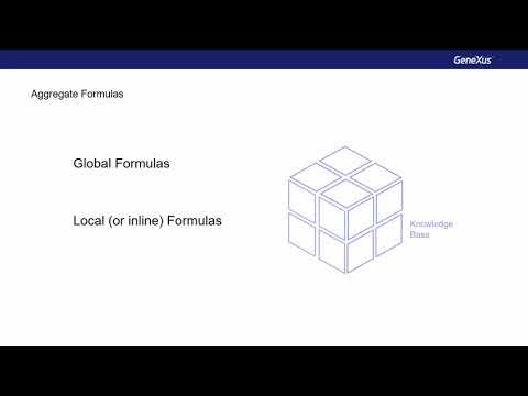 What are formulas?