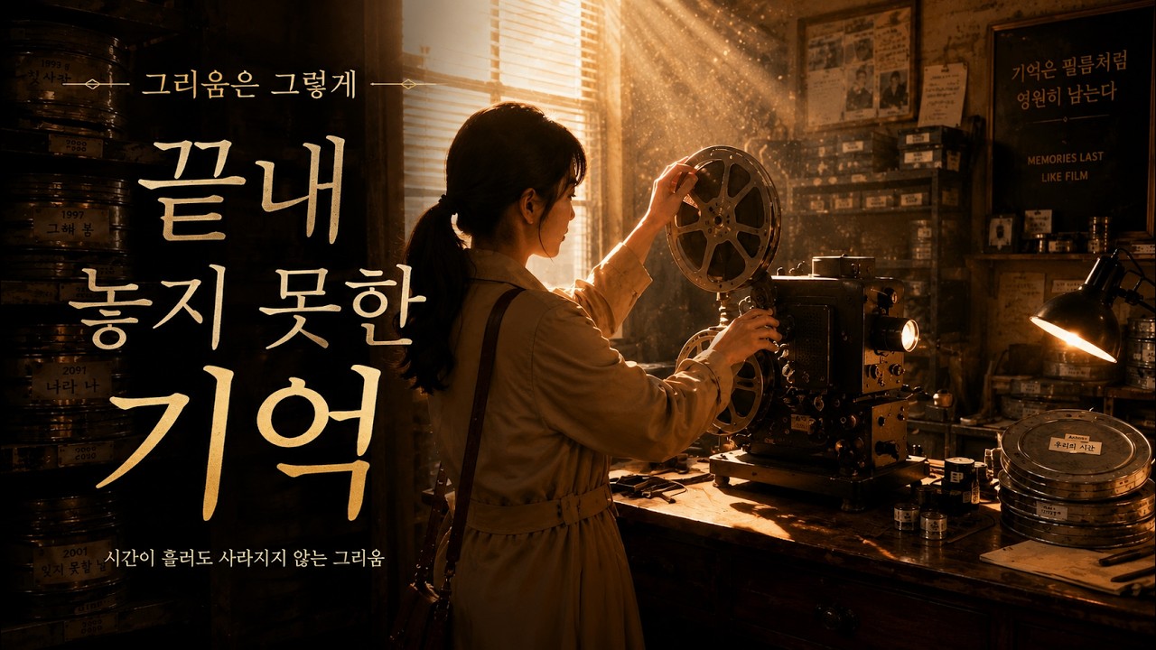 "기억에도 보관소가 있다면... 당신은 무엇을 맡기겠습니까?"#그리움은그렇게 #감성뮤직비디오 #AI트로트 #감성트로트 ##기억보관소 #그리움 #추억 #이별감성 #중년감성