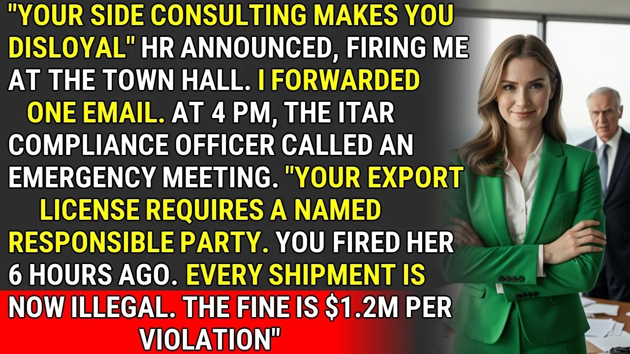 HR Fired Me for “Disloyalty” — It Triggered an $18.6M Federal Fine ♟️