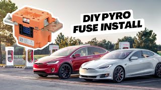2017 Tesla Model S Pyrofuse Replacement + Programming with Toolbox – Salvage Rebuild